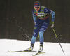 Tiia Olkkonen of Finland skiing during qualifications in women sprint race of FIS Cross country skiing World Cup in Planica, Slovenia. Qualifications for women sprint finals of FIS Cross country skiing World Cup in Planica, Slovenia were held on Saturday, 21st of December 2019 in Planica, Slovenia.
