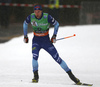 Joni Maeki of Finland skiing during qualifications in men sprint race of FIS Cross country skiing World Cup in Planica, Slovenia. Qualifications for men sprint finals of FIS Cross country skiing World Cup in Planica, Slovenia were held on Saturday, 21st of December 2019 in Planica, Slovenia.
