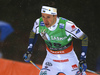 Teodor Peterson of Sweden skiing during qualifications in men sprint race of FIS Cross country skiing World Cup in Planica, Slovenia. Qualifications for men sprint finals of FIS Cross country skiing World Cup in Planica, Slovenia were held on Saturday, 21st of December 2019 in Planica, Slovenia.
