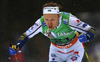 Oskar Svensson of Sweden skiing during qualifications in men sprint race of FIS Cross country skiing World Cup in Planica, Slovenia. Qualifications for men sprint finals of FIS Cross country skiing World Cup in Planica, Slovenia were held on Saturday, 21st of December 2019 in Planica, Slovenia.
