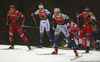 Stina Nilsson of Sweden skiing in qualifications of women team sprint race of FIS Cross country skiing World Cup in Planica, Slovenia. Qualifications of women team sprint finals of FIS Cross country skiing World Cup in Planica, Slovenia were held on Sunday, 22nd of December 2019 in Planica, Slovenia.
