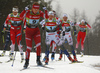 Jonna Sundling of Sweden skiing in qualifications of women team sprint race of FIS Cross country skiing World Cup in Planica, Slovenia. Qualifications of women team sprint finals of FIS Cross country skiing World Cup in Planica, Slovenia were held on Sunday, 22nd of December 2019 in Planica, Slovenia.
