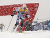 Marcus Grate of Sweden  skiing in finals of men team sprint race of FIS Cross country skiing World Cup in Planica, Slovenia. Finals of men team sprint finals of FIS Cross country skiing World Cup in Planica, Slovenia were held on Sunday, 22nd of December 2019 in Planica, Slovenia.
