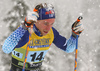 Joni Maeki of Finland skiing in finals of men team sprint race of FIS Cross country skiing World Cup in Planica, Slovenia. Finals of men team sprint finals of FIS Cross country skiing World Cup in Planica, Slovenia were held on Sunday, 22nd of December 2019 in Planica, Slovenia.
