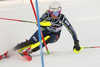 Magdalena Fjaellstroem of Sweden skiing during the first run of the women slalom Snow Queen trophy race of the Audi FIS Alpine skiing World cup in Zagreb, Croatia. Women Snow Queen Trophy slalom race of Audi FIS Alpine skiing World cup season 2019-2020, was held on Sljeme above Zagreb, Croatia, on Saturday, 4th of January 2020.
