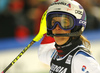 Aline Danioth of Switzerland reacts in finish of the second run of the women slalom Snow Queen trophy race of the Audi FIS Alpine skiing World cup in Zagreb, Croatia. Women Snow Queen Trophy slalom race of Audi FIS Alpine skiing World cup season 2019-2020, was held on Sljeme above Zagreb, Croatia, on Saturday, 4th of January 2020.
