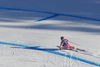 Matthias Mayer of Austria skiing during first training run for men downhill race of the Audi FIS Alpine skiing World cup in Kitzbuehel, Austria. First training run for men downhill race of Audi FIS Alpine skiing World cup season 2019-2020, was held on Streif in Kitzbuehel, Austria, on Wednesday, 22nd of January 2020.
