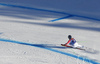 Thomas Dressen of Germany skiing during first training run for men downhill race of the Audi FIS Alpine skiing World cup in Kitzbuehel, Austria. First training run for men downhill race of Audi FIS Alpine skiing World cup season 2019-2020, was held on Streif in Kitzbuehel, Austria, on Wednesday, 22nd of January 2020.
