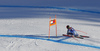 Christof Innerhofer of Italy skiing during first training run for men downhill race of the Audi FIS Alpine skiing World cup in Kitzbuehel, Austria. First training run for men downhill race of Audi FIS Alpine skiing World cup season 2019-2020, was held on Streif in Kitzbuehel, Austria, on Wednesday, 22nd of January 2020.
