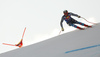 Alexander Koell of Sweden skiing during first training run for men downhill race of the Audi FIS Alpine skiing World cup in Kitzbuehel, Austria. First training run for men downhill race of Audi FIS Alpine skiing World cup season 2019-2020, was held on Streif in Kitzbuehel, Austria, on Wednesday, 22nd of January 2020.
