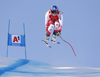 Matthias Mayer of Austria skiing during men super-g race of the Audi FIS Alpine skiing World cup in Kitzbuehel, Austria. Men super-g race of Audi FIS Alpine skiing World cup 2019-2020, was held on Streif in Kitzbuehel, Austria, on Friday, 24th of January 2020.
