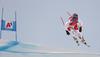 Beat Feuz of Switzerland skiing during men super-g race of the Audi FIS Alpine skiing World cup in Kitzbuehel, Austria. Men super-g race of Audi FIS Alpine skiing World cup 2019-2020, was held on Streif in Kitzbuehel, Austria, on Friday, 24th of January 2020.
