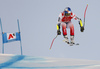 Alexis Pinturault of France skiing during men super-g race of the Audi FIS Alpine skiing World cup in Kitzbuehel, Austria. Men super-g race of Audi FIS Alpine skiing World cup 2019-2020, was held on Streif in Kitzbuehel, Austria, on Friday, 24th of January 2020.
