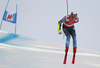 Alexander Koell of Sweden skiing during men super-g race of the Audi FIS Alpine skiing World cup in Kitzbuehel, Austria. Men super-g race of Audi FIS Alpine skiing World cup 2019-2020, was held on Streif in Kitzbuehel, Austria, on Friday, 24th of January 2020.
