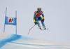 Mattias Roenngren of Sweden skiing during men super-g race of the Audi FIS Alpine skiing World cup in Kitzbuehel, Austria. Men super-g race of Audi FIS Alpine skiing World cup 2019-2020, was held on Streif in Kitzbuehel, Austria, on Friday, 24th of January 2020.
