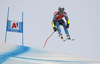 Mattias Roenngren of Sweden skiing during men super-g race of the Audi FIS Alpine skiing World cup in Kitzbuehel, Austria. Men super-g race of Audi FIS Alpine skiing World cup 2019-2020, was held on Streif in Kitzbuehel, Austria, on Friday, 24th of January 2020.
