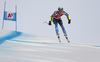 Mattias Roenngren of Sweden skiing during men super-g race of the Audi FIS Alpine skiing World cup in Kitzbuehel, Austria. Men super-g race of Audi FIS Alpine skiing World cup 2019-2020, was held on Streif in Kitzbuehel, Austria, on Friday, 24th of January 2020.
