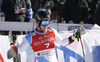 Fourth placed Mauro Caviezel of Switzerland reacts in finish of the men super-g race of the Audi FIS Alpine skiing World cup in Kitzbuehel, Austria. Men super-g race of Audi FIS Alpine skiing World cup 2019-2020, was held on Streif in Kitzbuehel, Austria, on Friday, 24th of January 2020.
