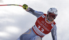 Second placed Aleksander Aamodt Kilde of Norway reacts in finish of the men super-g race of the Audi FIS Alpine skiing World cup in Kitzbuehel, Austria. Men super-g race of Audi FIS Alpine skiing World cup 2019-2020, was held on Streif in Kitzbuehel, Austria, on Friday, 24th of January 2020.
