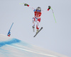 Ralph Weber of Switzerland skiing during men super-g race of the Audi FIS Alpine skiing World cup in Kitzbuehel, Austria. Men super-g race of Audi FIS Alpine skiing World cup 2019-2020, was held on Streif in Kitzbuehel, Austria, on Friday, 24th of January 2020.
