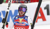 Third placed Beat Feuz of Switzerland reacts in finish of the men downhill race of the Audi FIS Alpine skiing World cup in Kitzbuehel, Austria. Men downhill race of Audi FIS Alpine skiing World cup 2019-2020, was held on Streif in Kitzbuehel, Austria, on Saturday, 25th of January 2020.
