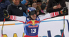 Winner Matthias Mayer of Austria reacts in finish of the men downhill race of the Audi FIS Alpine skiing World cup in Kitzbuehel, Austria. Men downhill race of Audi FIS Alpine skiing World cup 2019-2020, was held on Streif in Kitzbuehel, Austria, on Saturday, 25th of January 2020.
