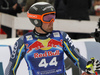 Alexander Koell of Sweden reacts in finish of the men downhill race of the Audi FIS Alpine skiing World cup in Kitzbuehel, Austria. Men downhill race of Audi FIS Alpine skiing World cup 2019-2020, was held on Streif in Kitzbuehel, Austria, on Saturday, 25th of January 2020.
