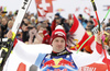 Second placed Beat Feuz of Switzerland celebrate their medals won in the men downhill race of the Audi FIS Alpine skiing World cup in Kitzbuehel, Austria. Men downhill race of Audi FIS Alpine skiing World cup 2019-2020, was held on Streif in Kitzbuehel, Austria, on Saturday, 25th of January 2020.
