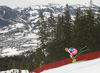 Max Franz of Austria skiing during men downhill race of the Audi FIS Alpine skiing World cup in Kitzbuehel, Austria. Men downhill race of Audi FIS Alpine skiing World cup 2019-2020, was held on Streif in Kitzbuehel, Austria, on Saturday, 25th of January 2020.
