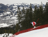 Beat Feuz of Switzerland skiing during men downhill race of the Audi FIS Alpine skiing World cup in Kitzbuehel, Austria. Men downhill race of Audi FIS Alpine skiing World cup 2019-2020, was held on Streif in Kitzbuehel, Austria, on Saturday, 25th of January 2020.
