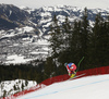 Vincent Kriechmayr of Austria skiing during men downhill race of the Audi FIS Alpine skiing World cup in Kitzbuehel, Austria. Men downhill race of Audi FIS Alpine skiing World cup 2019-2020, was held on Streif in Kitzbuehel, Austria, on Saturday, 25th of January 2020.
