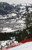 Johan Clarey of France skiing during men downhill race of the Audi FIS Alpine skiing World cup in Kitzbuehel, Austria. Men downhill race of Audi FIS Alpine skiing World cup 2019-2020, was held on Streif in Kitzbuehel, Austria, on Saturday, 25th of January 2020.
