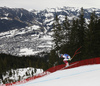 Maxence Muzaton of France skiing during men downhill race of the Audi FIS Alpine skiing World cup in Kitzbuehel, Austria. Men downhill race of Audi FIS Alpine skiing World cup 2019-2020, was held on Streif in Kitzbuehel, Austria, on Saturday, 25th of January 2020.
