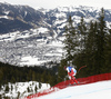 Mauro Caviezel of Switzerland skiing during men downhill race of the Audi FIS Alpine skiing World cup in Kitzbuehel, Austria. Men downhill race of Audi FIS Alpine skiing World cup 2019-2020, was held on Streif in Kitzbuehel, Austria, on Saturday, 25th of January 2020.
