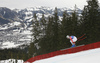 Romed Baumann of Germany skiing during men downhill race of the Audi FIS Alpine skiing World cup in Kitzbuehel, Austria. Men downhill race of Audi FIS Alpine skiing World cup 2019-2020, was held on Streif in Kitzbuehel, Austria, on Saturday, 25th of January 2020.
