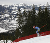 Mattia Casse of Italy skiing during men downhill race of the Audi FIS Alpine skiing World cup in Kitzbuehel, Austria. Men downhill race of Audi FIS Alpine skiing World cup 2019-2020, was held on Streif in Kitzbuehel, Austria, on Saturday, 25th of January 2020.
