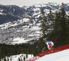 Niels Hintermann of Switzerland skiing during men downhill race of the Audi FIS Alpine skiing World cup in Kitzbuehel, Austria. Men downhill race of Audi FIS Alpine skiing World cup 2019-2020, was held on Streif in Kitzbuehel, Austria, on Saturday, 25th of January 2020.
