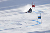 Magdalena Fjaellstroem of Sweden skiing in the second run of the women giant slalom race of the Audi FIS Alpine skiing World cup in Kranjska Gora, Slovenia. Women Golden Fox trophy giant slalom race of Audi FIS Alpine skiing World cup 2019-2020, was transferred from Maribor to Kranjska Gora, Slovenia, and was on Saturday, 15th of February 2020.
