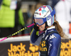 Marta Bassino of Italy reacts in finish of the second run of the women giant slalom race of the Audi FIS Alpine skiing World cup in Kranjska Gora, Slovenia. Women Golden Fox trophy giant slalom race of Audi FIS Alpine skiing World cup 2019-2020, was transferred from Maribor to Kranjska Gora, Slovenia, and was on Saturday, 15th of February 2020.
