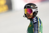 Emelie Wikstroem of Sweden reacts in finish of the second run of the women slalom race of the Audi FIS Alpine skiing World cup in Kranjska Gora, Slovenia. Women Golden Fox trophy slalom race of Audi FIS Alpine skiing World cup 2019-2020, was transferred from Maribor to Kranjska Gora, Slovenia, and was held on Sunday, 16th of February 2020.
