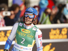 Winner Petra Vlhova of Slovakia reacts in finish of the second run of the women slalom race of the Audi FIS Alpine skiing World cup in Kranjska Gora, Slovenia. Women Golden Fox trophy slalom race of Audi FIS Alpine skiing World cup 2019-2020, was transferred from Maribor to Kranjska Gora, Slovenia, and was held on Sunday, 16th of February 2020.
