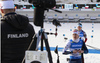 Venla Lehtonen of Finland during zeroing before start of the Women Sprint race of BMW IBU Biathlon World cup in Pokljuka, Slovenia. Women Sprint race of BMW IBU Biathlon World cup was held in Pokljuka, Slovenia, on Thursday 5th of January 2023.