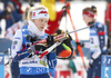 Venla Lehtonen of Finland during zeroing before start of the Women Sprint race of BMW IBU Biathlon World cup in Pokljuka, Slovenia. Women Sprint race of BMW IBU Biathlon World cup was held in Pokljuka, Slovenia, on Thursday 5th of January 2023.