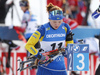 Linn Persson of Sweden during zeroing before start of the Women Sprint race of BMW IBU Biathlon World cup in Pokljuka, Slovenia. Women Sprint race of BMW IBU Biathlon World cup was held in Pokljuka, Slovenia, on Thursday 5th of January 2023.