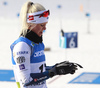 Mari Eder of Finland during zeroing before start of the Women Sprint race of BMW IBU Biathlon World cup in Pokljuka, Slovenia. Women Sprint race of BMW IBU Biathlon World cup was held in Pokljuka, Slovenia, on Thursday 5th of January 2023.