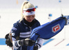 Mari Eder of Finland during zeroing before start of the Women Sprint race of BMW IBU Biathlon World cup in Pokljuka, Slovenia. Women Sprint race of BMW IBU Biathlon World cup was held in Pokljuka, Slovenia, on Thursday 5th of January 2023.