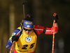Julia Simon of France competing during Women Sprint race of BMW IBU Biathlon World cup in Pokljuka, Slovenia. Women Sprint race of BMW IBU Biathlon World cup was held in Pokljuka, Slovenia, on Thursday 5th of January 2023.