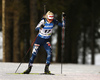 Mari Eder of Finland competing during Women Sprint race of BMW IBU Biathlon World cup in Pokljuka, Slovenia. Women Sprint race of BMW IBU Biathlon World cup was held in Pokljuka, Slovenia, on Thursday 5th of January 2023.