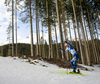 Mari Eder of Finland competing during Women Sprint race of BMW IBU Biathlon World cup in Pokljuka, Slovenia. Women Sprint race of BMW IBU Biathlon World cup was held in Pokljuka, Slovenia, on Thursday 5th of January 2023.