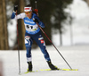 Nastassia Kinnunen of Finland competing during Women Sprint race of BMW IBU Biathlon World cup in Pokljuka, Slovenia. Women Sprint race of BMW IBU Biathlon World cup was held in Pokljuka, Slovenia, on Thursday 5th of January 2023.